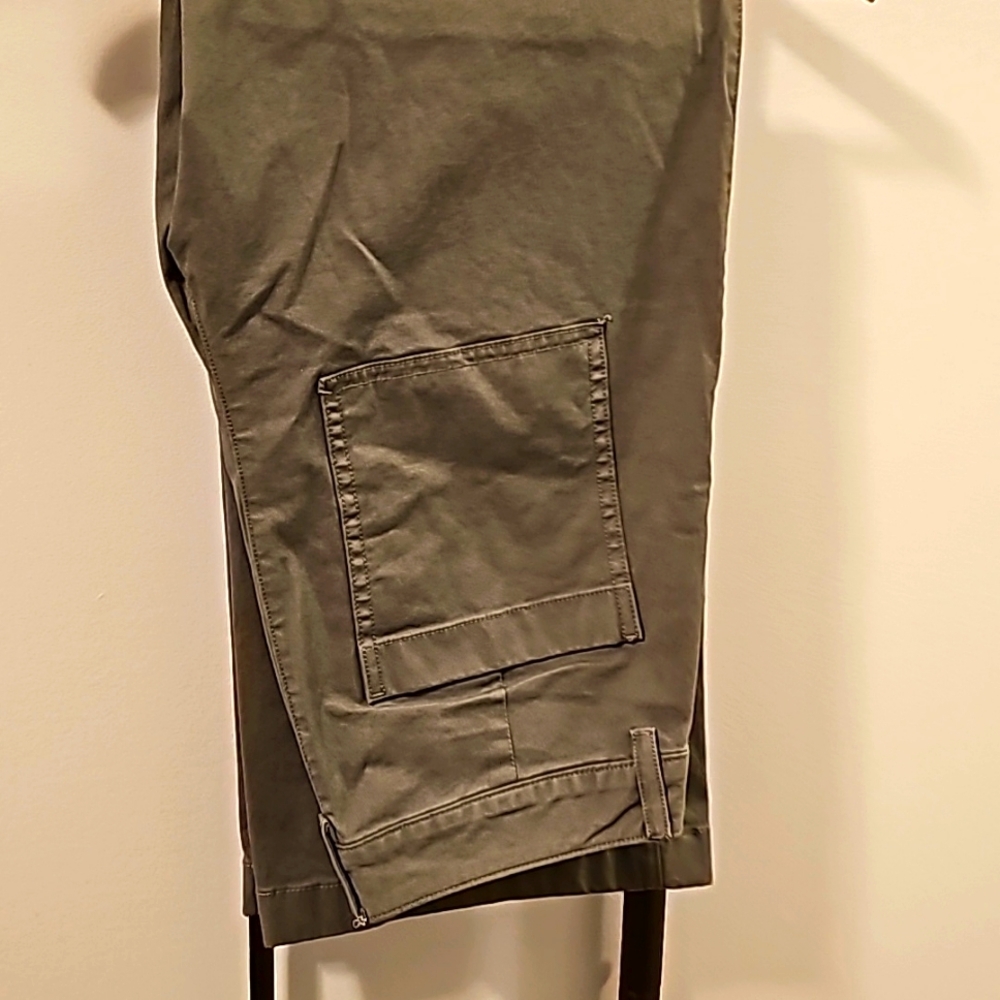Gap pants. High waisted, size 2 petite. Green